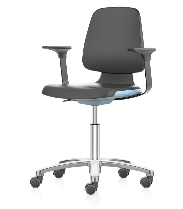 laborstuhl-bimos-labsit-9123-vorne Laborstuhl Bimos Labsit 9123
